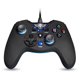SPIRIT OF GAMER XGP Wired kontroller fekete-kék /SOG-WXGP/ PS3, PC SOG-WXGP small